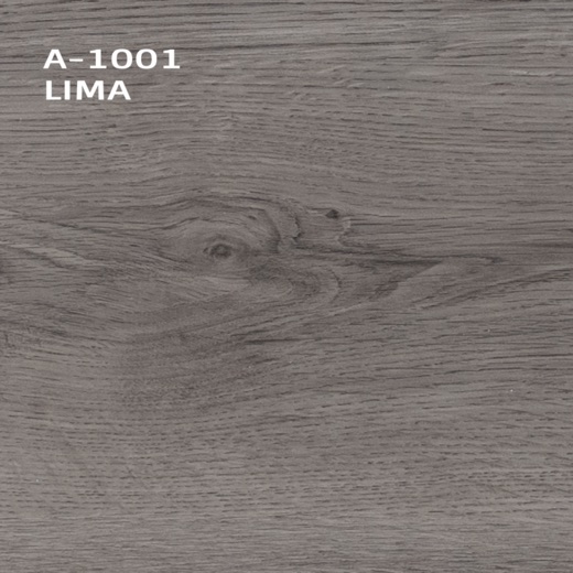 أرضية SPC بلوط رمادي دافئ ناعم — كود A-1001 Lima