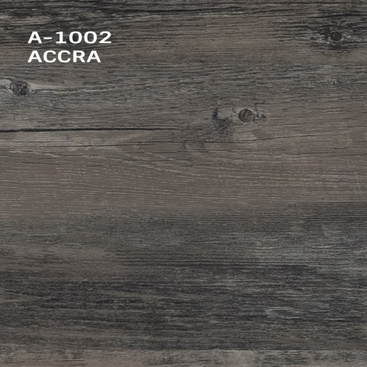أرضية SPC بلوط فحمي مدخّن — كود A-1002 Accra